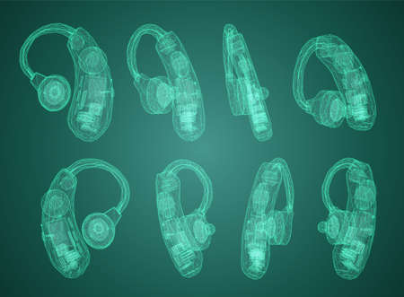 Vector hearing aid, hearing restoration, deaf care