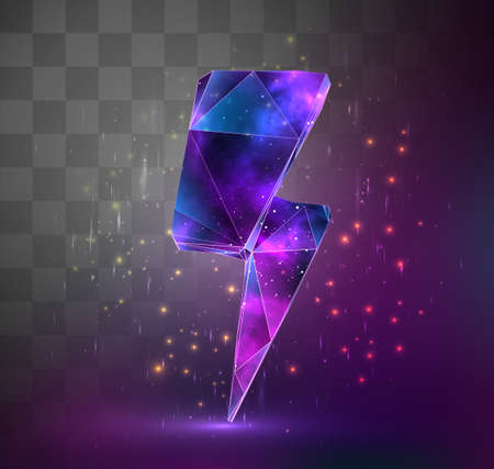 vector 3d object on square mosaic background. space as an ideaのイラスト素材