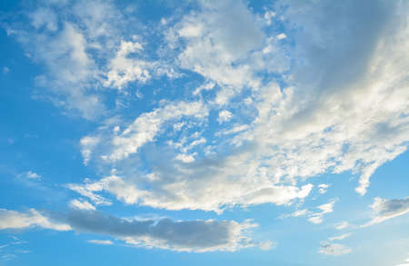 white cloud and blue sky background  image