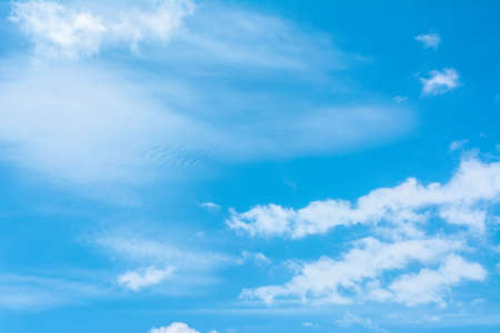 white cloud and blue sky background  image