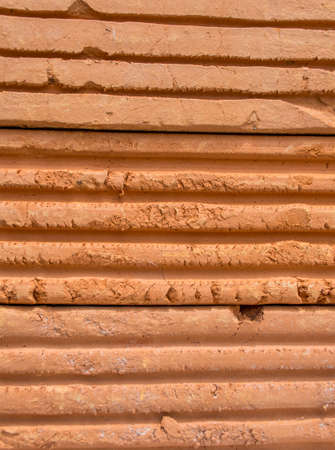 brick in horizontal background image .の写真素材