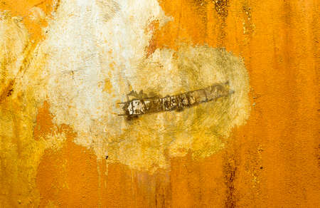 Close up shot of rusty wall background image .