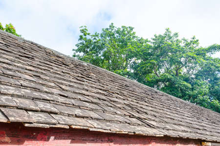 art of roof in temple background imageの写真素材