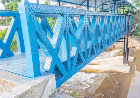 image of bridge through small river .の写真素材