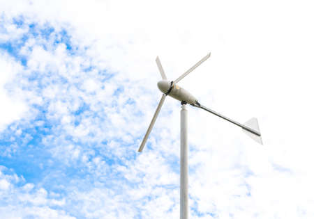 close up shot of isolated wind generator  image .の写真素材
