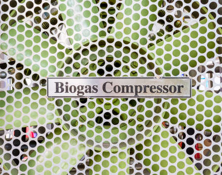 close up shot of commercial fan of compressor image.の写真素材