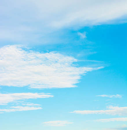 image of clear sky and white clouds on day time.の写真素材