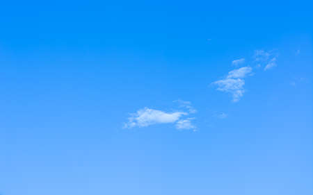 image of clear sky and white clouds on day time.の写真素材