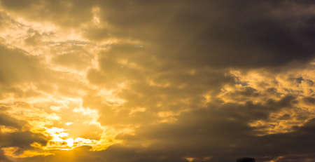 image of Sunset Sky Background on day time .の写真素材