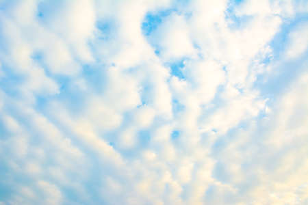 image of clear sky white clouds on day time .