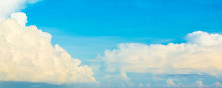 image of clear blue sky in day time .