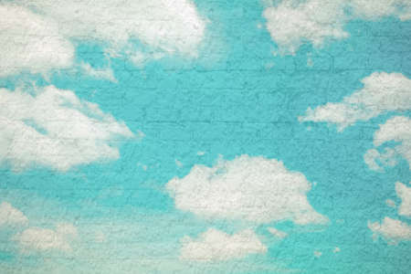 image of vintage style  sky background  with space for text.