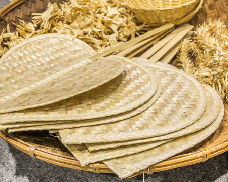 image of thailand bamboo toys handicraft .の写真素材