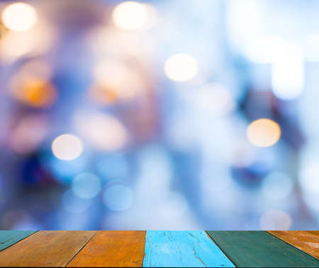 image of blurred christmas light for background usage.