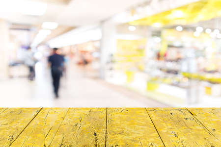 image of Motion Blurred People in the Shopping Mall.の写真素材