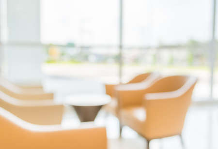 blur image of hospital office roomの写真素材