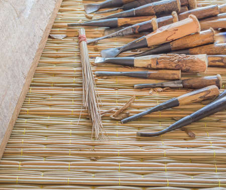 image of  group of carpenter tools .の写真素材