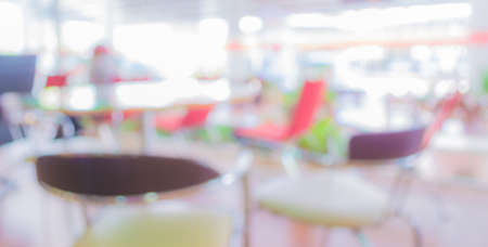 blur image of people sit in living room for background usage .の写真素材