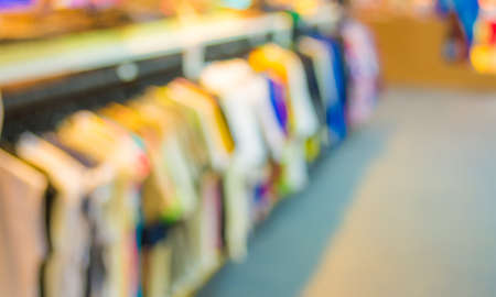 blurred abstract image of shopping mall and for background usage .の写真素材