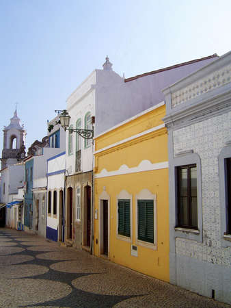 Nice colorful street in Lagos Portugal.                        の写真素材