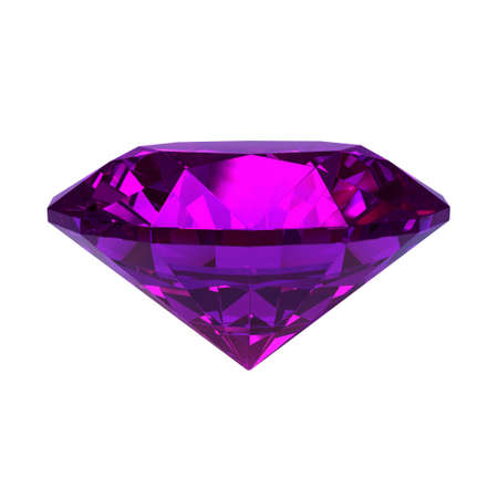 Realistically looking 3d render of a diamond.の写真素材