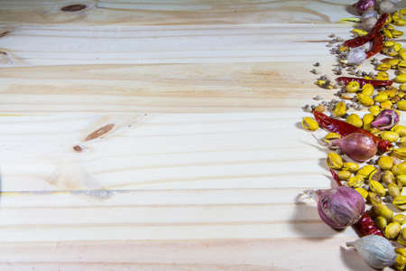 Spice on table
