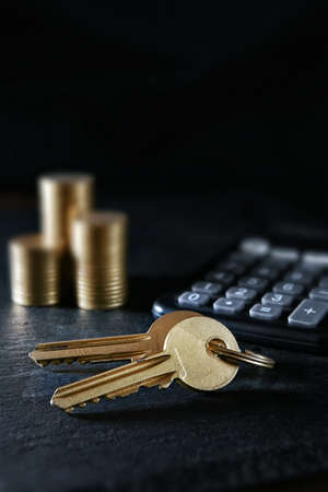 Property finance business concept image for financial advertisements and brochure design....