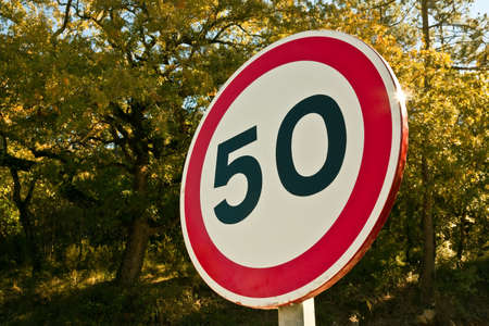 Speed Warning Sign