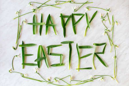 Easter concept. Happy Easterの写真素材