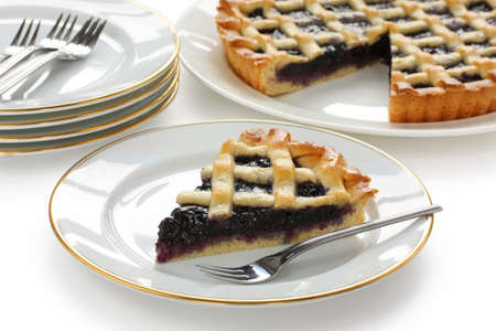 crostata, italian homemade tartの写真素材