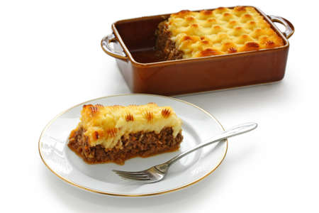 cottage pie, english cuisineの写真素材