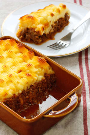 cottage pie, english cuisineの写真素材