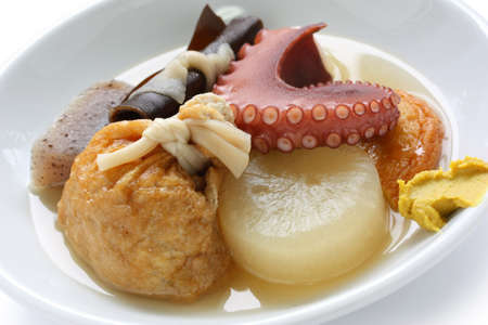oden, japanese hotchpotch, japanese foodの写真素材