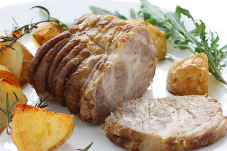 roast porkの写真素材