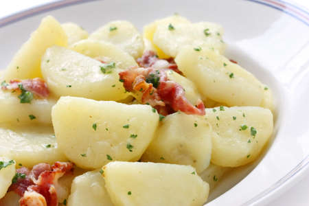 Kartoffelsalat, german potato saladの写真素材