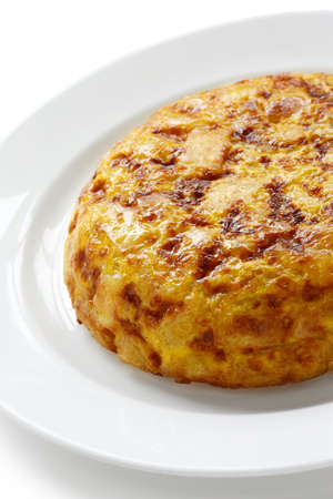 tortilla, spanish potato omeletの写真素材