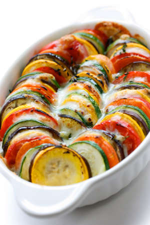 vegetable gratinの写真素材