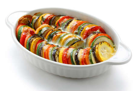 vegetable gratinの写真素材