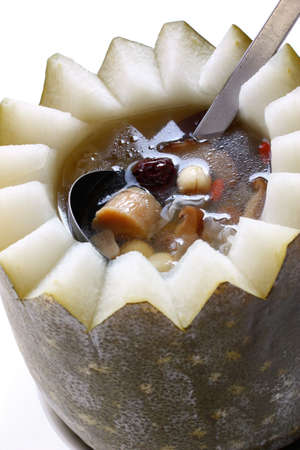 winter melon soup, chinese cuisineの写真素材