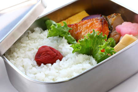 bento, japanese boxed lunchの写真素材