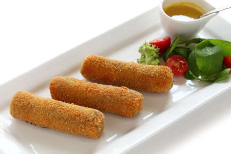 dutch beef croquetteの写真素材