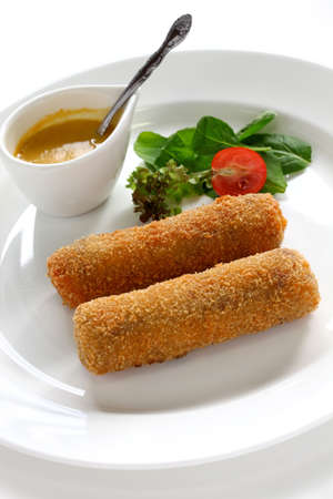 dutch beef croquetteの写真素材