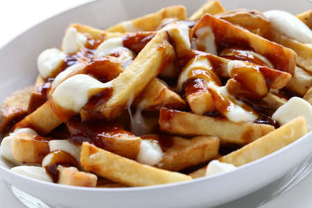 poutine, canadian cuisine