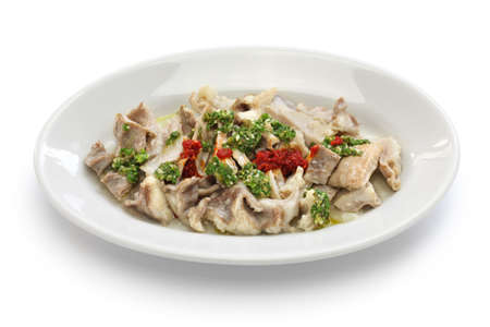 lampredotto stewed the fourth stomach of cow italian food