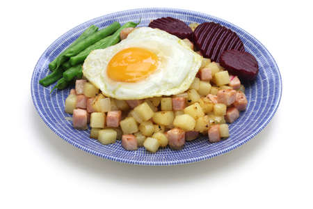 Pyttipanna, scandinavian foodの写真素材