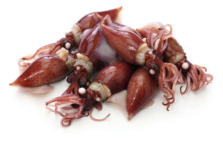 boiled firefly squid, japanes seafood