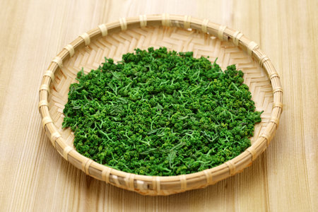 Sansho (Japanese pepper ) flower is a luxury ingredient in Japanese cuisine. It is prized as a taste of spring.の写真素材