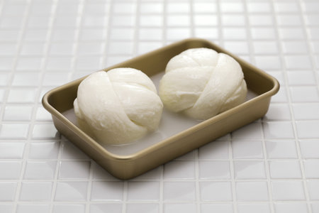 Oaxaca cheese, Quesillo, Mexican string cheeseの写真素材