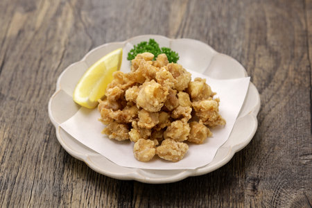 Fried chicken cartilage, Izakaya ( Japanese reasonable restaurant ) Popular Menuの写真素材