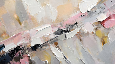 abstract background watercolours painting close-up artist's paletteの素材